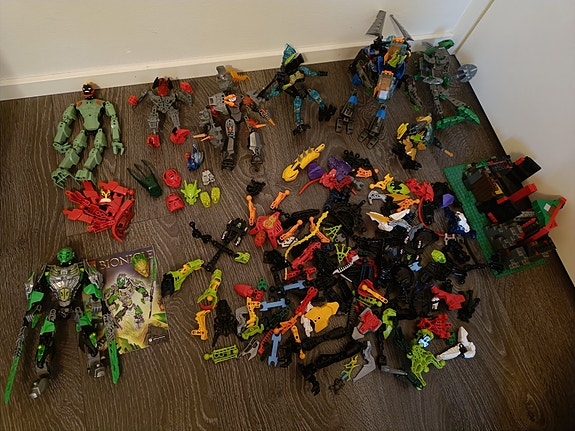 LEGO Bionicle ja Legoja + Ohjeet