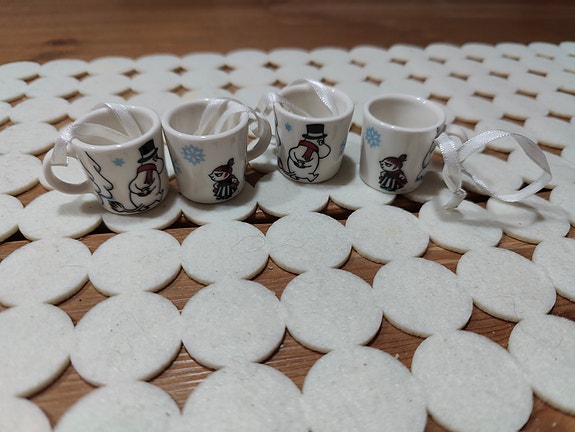 Arabia Muumi Talvimetsä minimukit