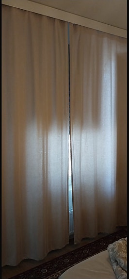 Kaunis beige verhot