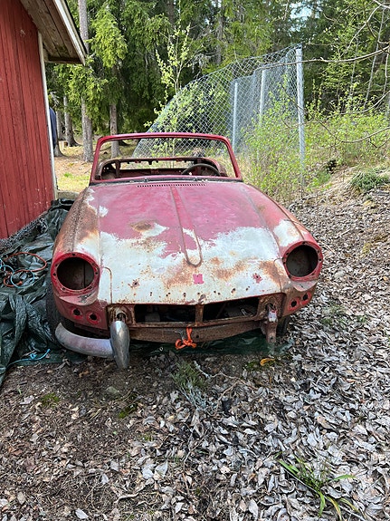 Triumph Spitfire projekti (varattu)