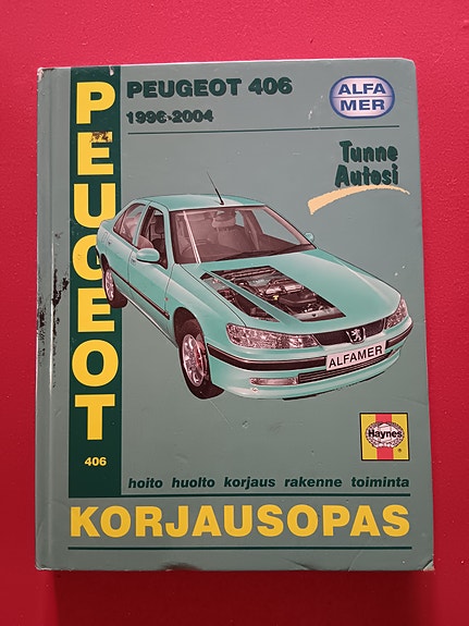 Alfamer Peugeot 406 korjausopas 1996–2004