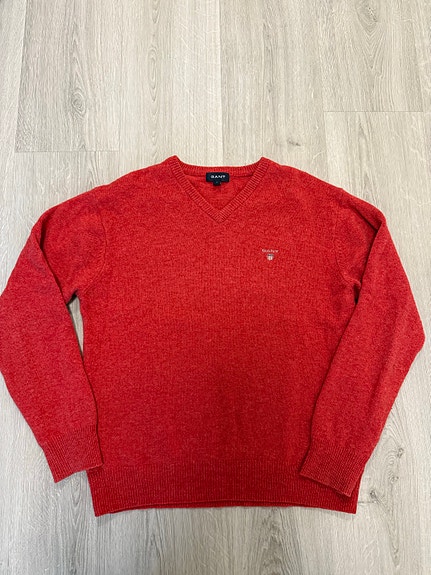 Gant punainen villaneule koko L