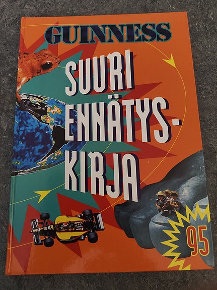 Guinness Suuri ennätyskirja -kirjat 1987, 1988 ja 1995