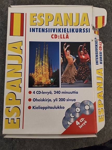 Espanjan kielen intensiivikurssi cd