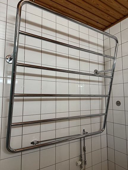 Suuri REJ Design rättipatteri / pyyhekuivain XXL