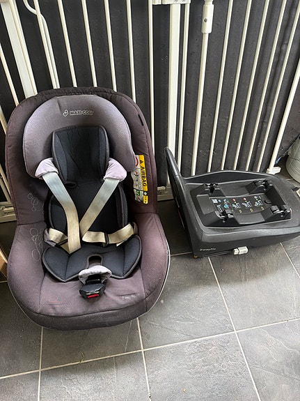 Maxi-Cosi 2way Pearl turvaistuin 18 kg, harmaa