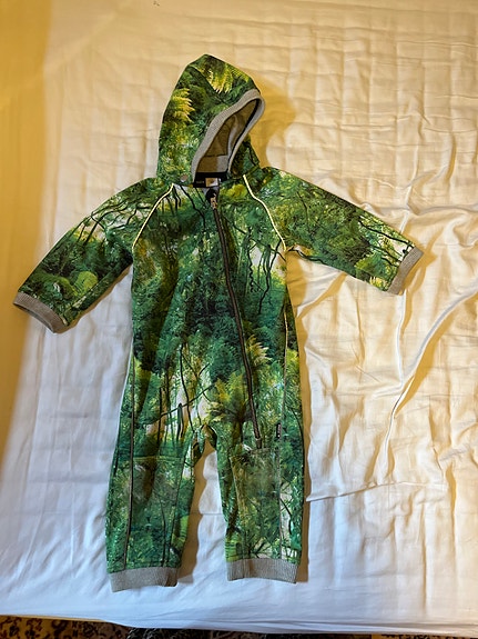 Molo Hill haalari koko 86 vihreä jungle-kuosi unisex