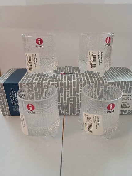 Iittala Ultima Thule snapsilasit 4 kpl
