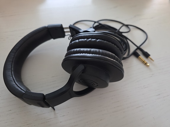 Audio-Technica ATH-M20X kuulokkeet, vähänkäytetyt