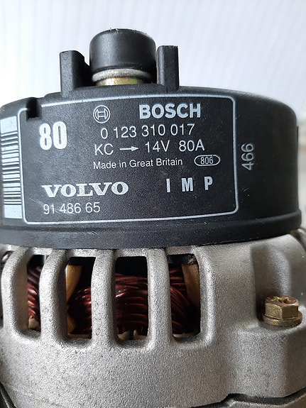 Volvo Bosch laturi 14V 80A
