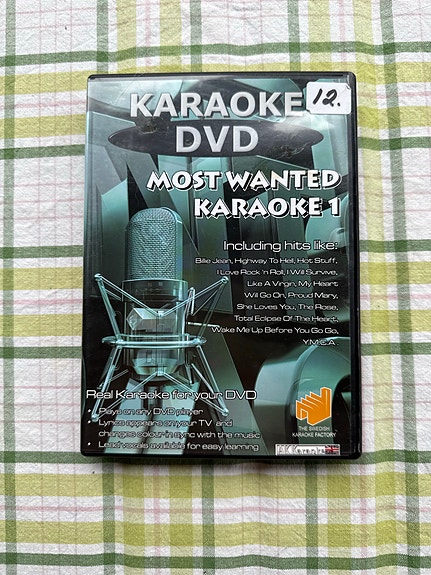 Most Wanted Karaoke 1 karaoke-DVD