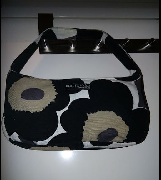 Marimekko Poppies laukku  Käytetty hyväkuntoinen