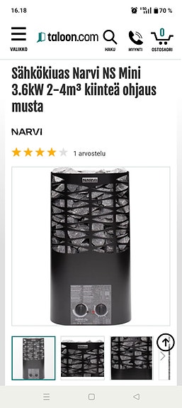 Narvi sähkökiuas