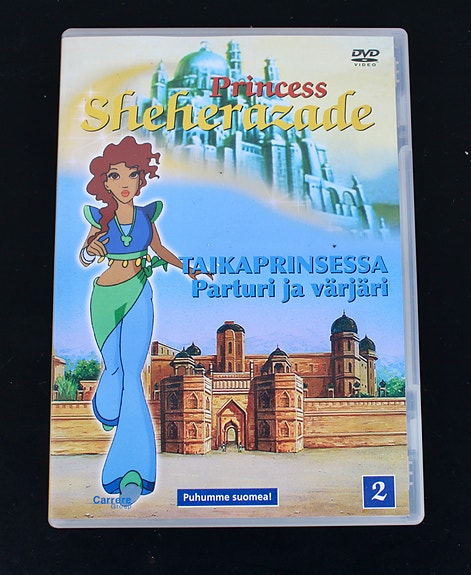 Princess Sheherazade Taikaprinsessa Parturi ja värjäri DVD