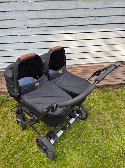 Emmaljunga double viking tuplarattaat