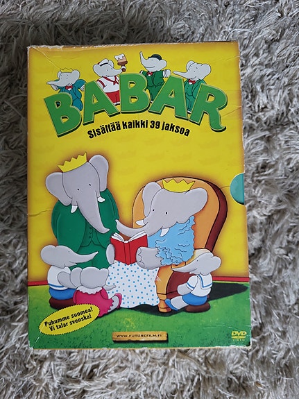 Babar DVD-boksi – kaikki 39 jaksoa