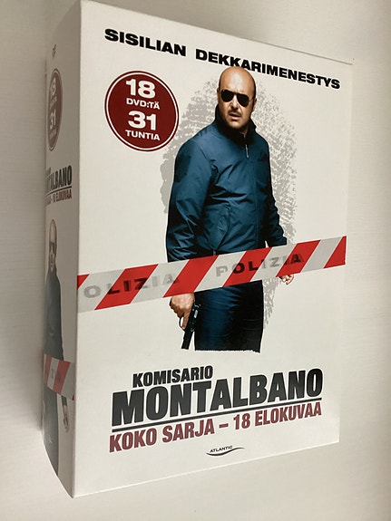 Komisario Montalbano  Comissario 18 elokuvaa DVD