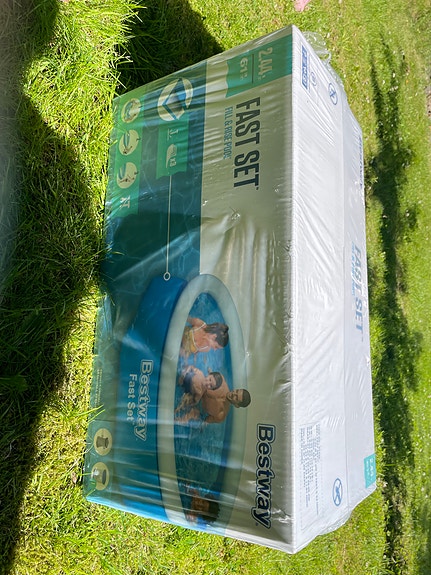 Bestway Fast Set uima-allas 2,44 m x 61 cm