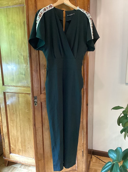 Zara Basic naisten juhla-asu/haalari XS musta