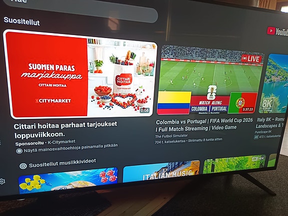 Sharp Aquos LC-60UI7652E 60" 4K televisio