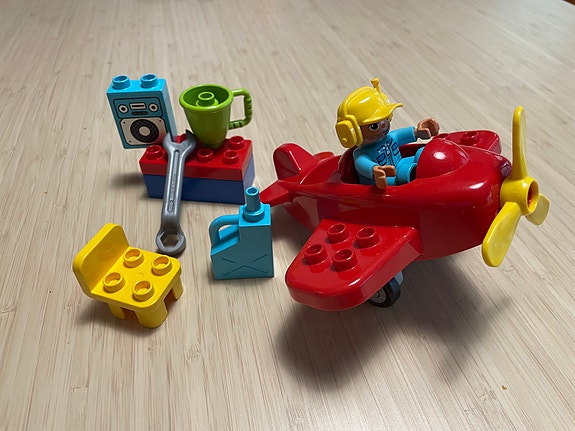 LEGO DUPLO City lentokone leikkisetti - 10908