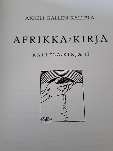 Afrikka-kirja – Kallela-kirja II, kovakantinen kirja