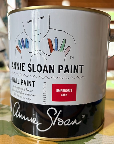 Annie Sloan Wall Paint Emperor’s Silk sisäseinämaali punainen