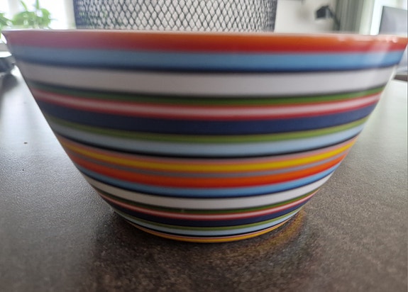 Iittala Origo kulho raidallinen