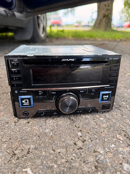 Alpine autoradio 2DIN USB AUX