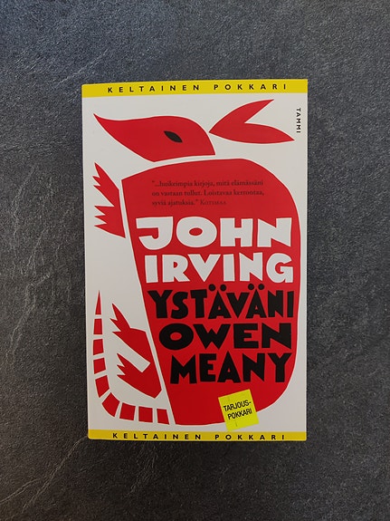 Ystäväni Owen Meany kirja