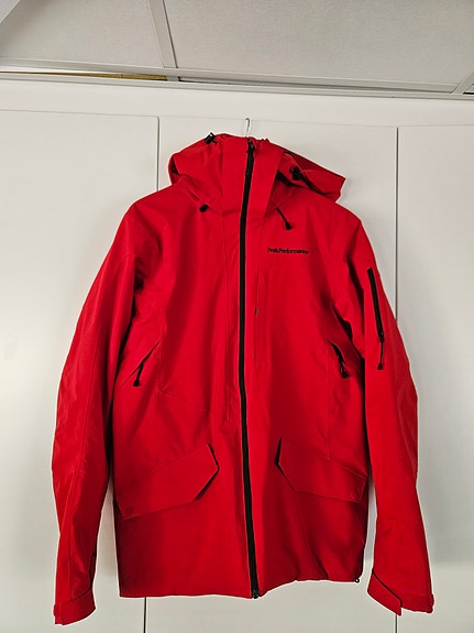 Peak Performance Maroon long jacket