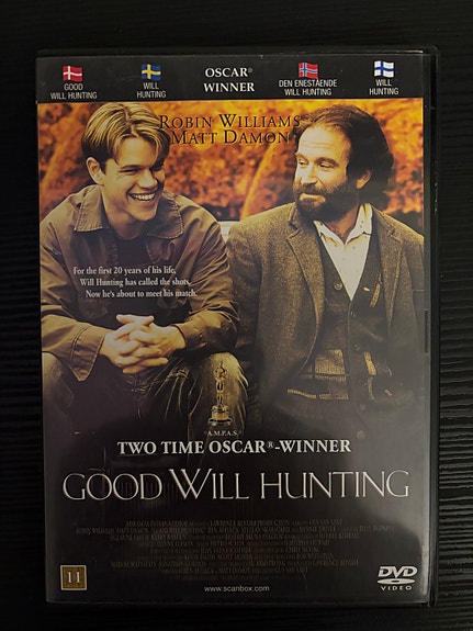 Good Will Hunting DVD-elokuva