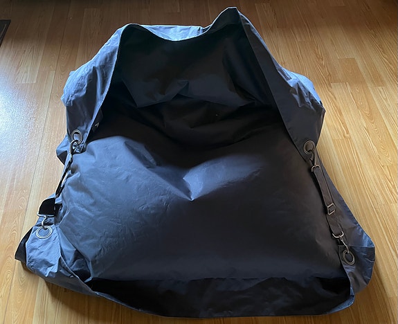 Big bertha original säkkituoli säädettävillä hihnoilla