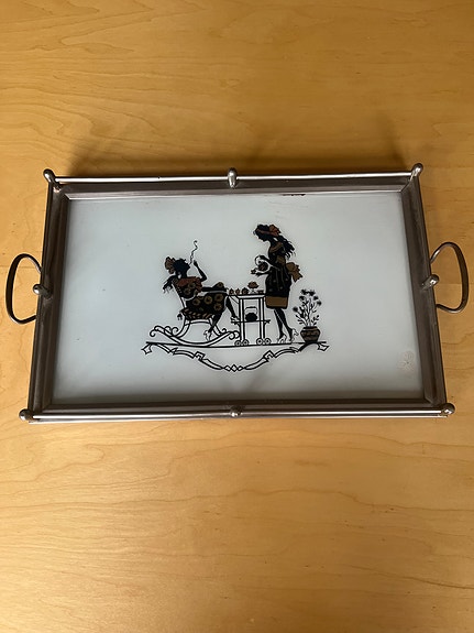 Art Deco/ Vintage tarjotin 20-luvulta