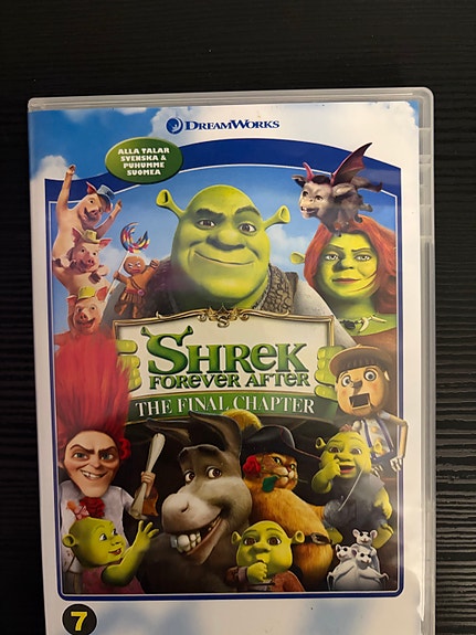 Shrek Forever After The Final Chapter DVD-elokuva
