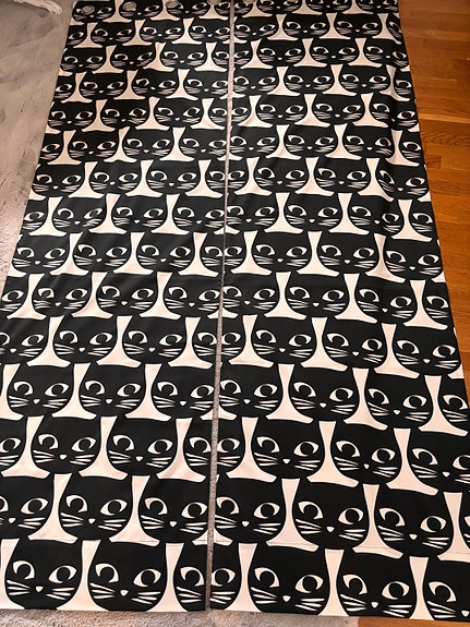 Verhot IKEA kissakuosiset paneeli verhot 2 kpl