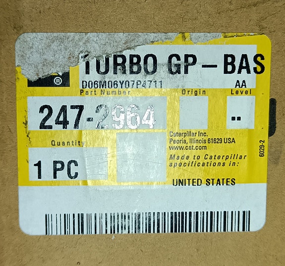 Caterpillar C-13 turbo