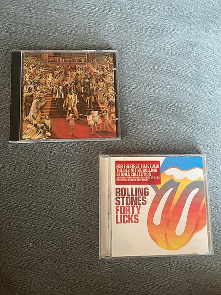 Rolling Stones CD:t Forty Licks + It’s only rock ’n will