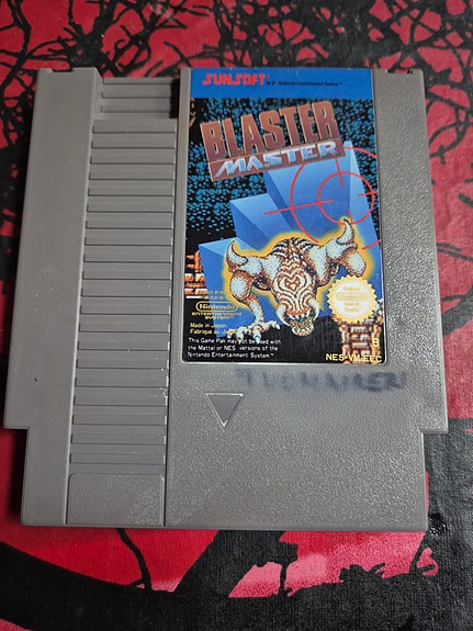 Nintendo NES Blaster Master peli