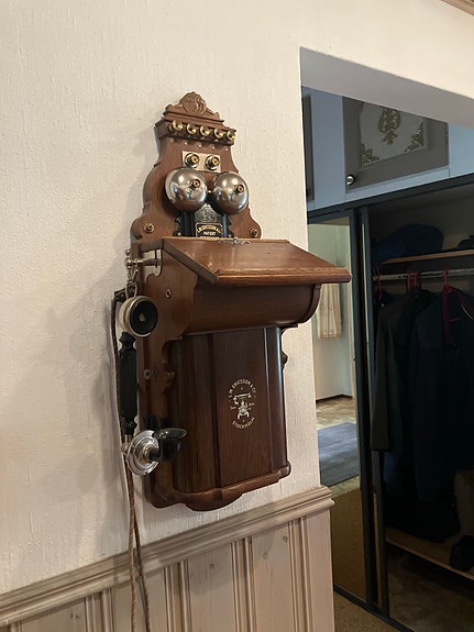 Ericsson seinäpuhelin puhelin antiikki Stockholm