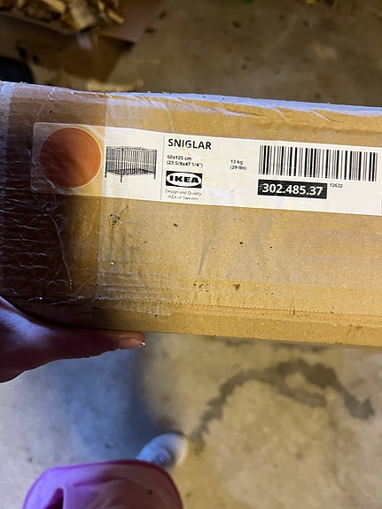 UUSI IKEA SNIGLAR pinnasänky