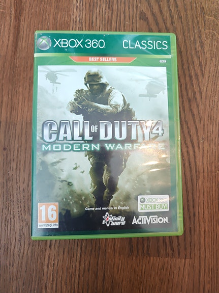 Call of Duty 4 Modern Warfare Xbox 360 peli
