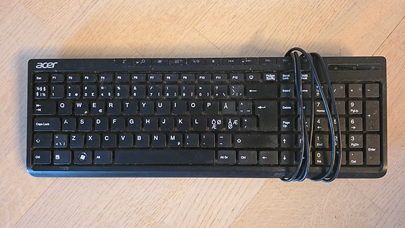 Acer näppäimistö