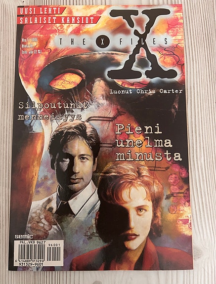 Salaiset kansiot (The X-Files) nro 1 / 1996