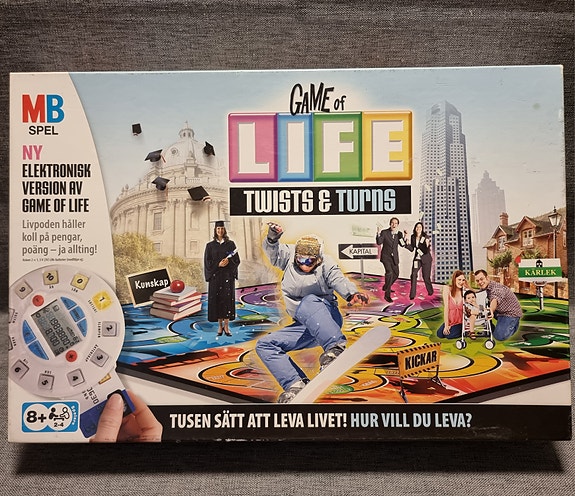 GAME OF LIFE TWISTS & TURNS lautapeli (SWE)