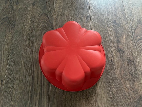 Tupperware kukka silikonivuoka