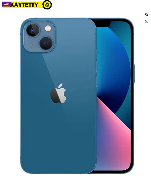 Apple iPhone 13 128GB, Sininen, ReUsed (Uusi akku) (Takuu 24kk)