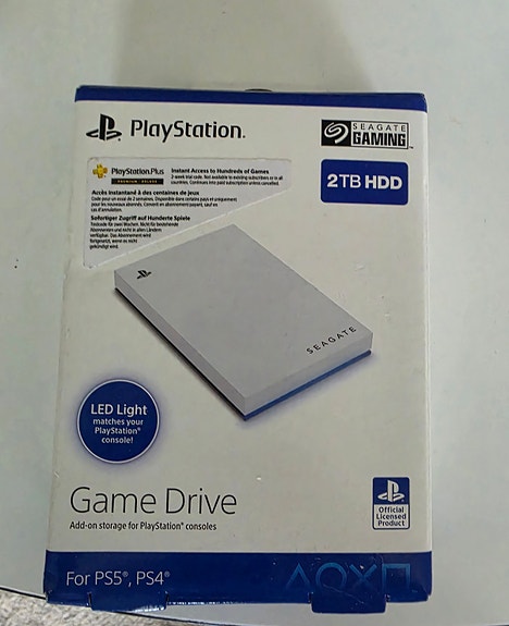 Seagate Game Drive 2TB ulkoinen kovalevy PlayStationille
