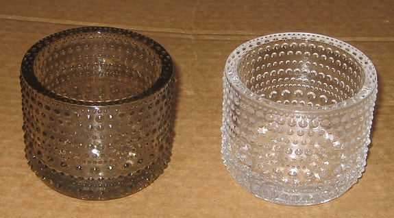 Kastehelmi kynttilälyhdyt (Iittala) -  Pellava, kirkas, Sade -
