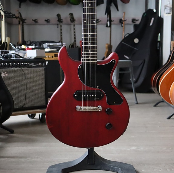 Harley Benton DC Junior FAT Faded Cherry sähkökitara
